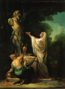 opfer vesta Ölbilder verkaufen - das Opfer zu Priapos Francisco de Goya